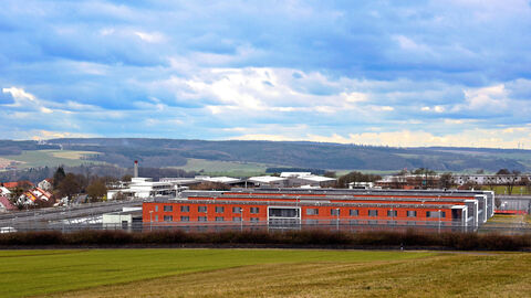 Außenansicht Justizvollzugsanstalt Hünfeld