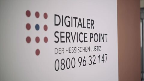 Digitaler Service Point mit Rufnummer 0800 96 32 147