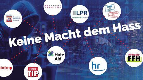 Kooperationsmitglieder #KeineMachtdemHass Logos der Kooperationspartner #KeineMachtdemHass