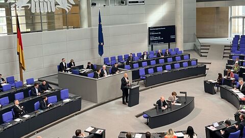 Justizminister Roman Poseck im Deutschen Bundestag zu den Gesetzesentwürfen für einen besseren Schutz hinweisgebender Personen 
