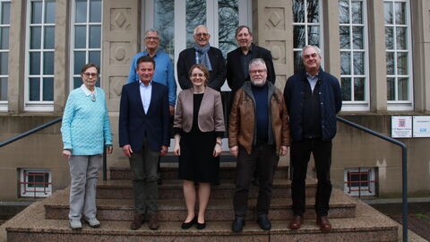 Justizstaatssekretärin Tanja Eichner mit Vorsitzenden der Hessischen Anstaltsbeiräte 