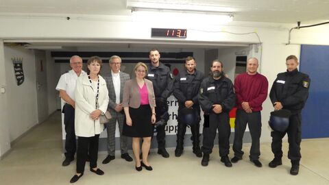 Justizstaatssekretärin Tanja Eichner besucht auf ihrer Sommerreise die JVA Dieburg