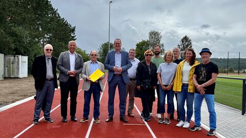 Justizminister Roman Poseck bei Turnverein 