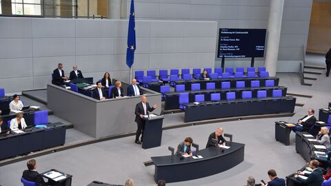 Justizminister Roman Poseck im Deutschen Bundestag zum Antrag "Null Toleranz bei Clan-Kriminalität"