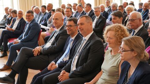 Amtswechselfeier Landessozialgericht Publikum