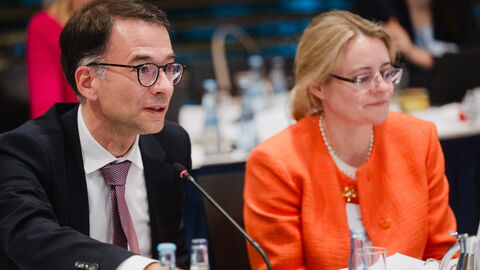 Justizminister und Staatssekretärin