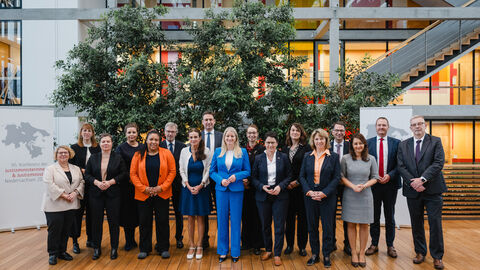 Gruppenbild Justizministerinnen und Justizminister