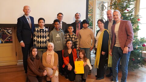 3. Platz: IKb-Klasse der Weibelfeldschule Dreieich