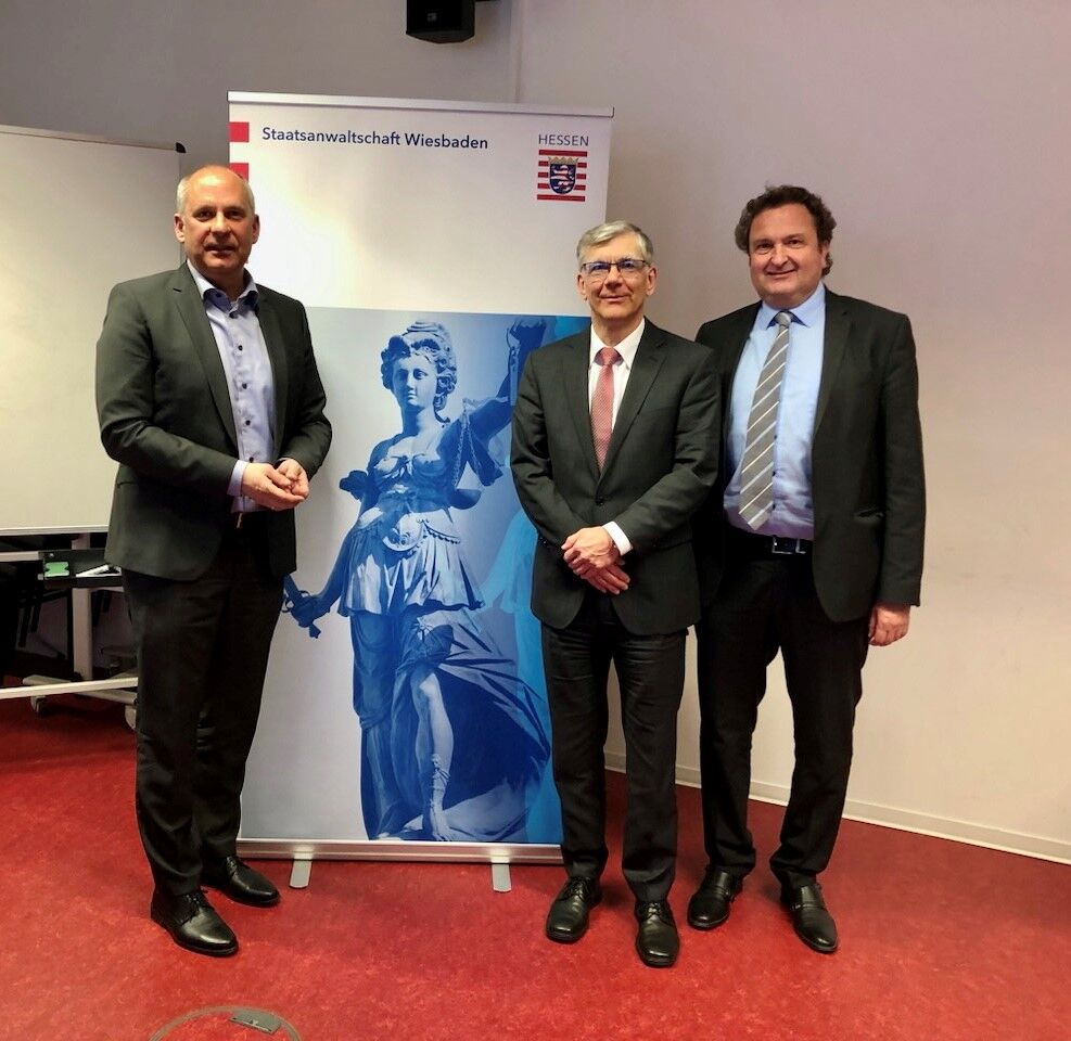 Justizminister Poseck besucht Staatsanwaltschaft Wiesbaden justiz