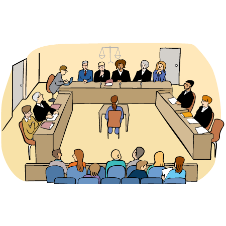 Gerichts-Saal Gerichts-Saal